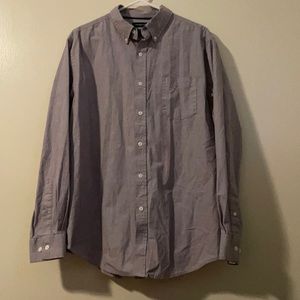 Mens solid dress shirt